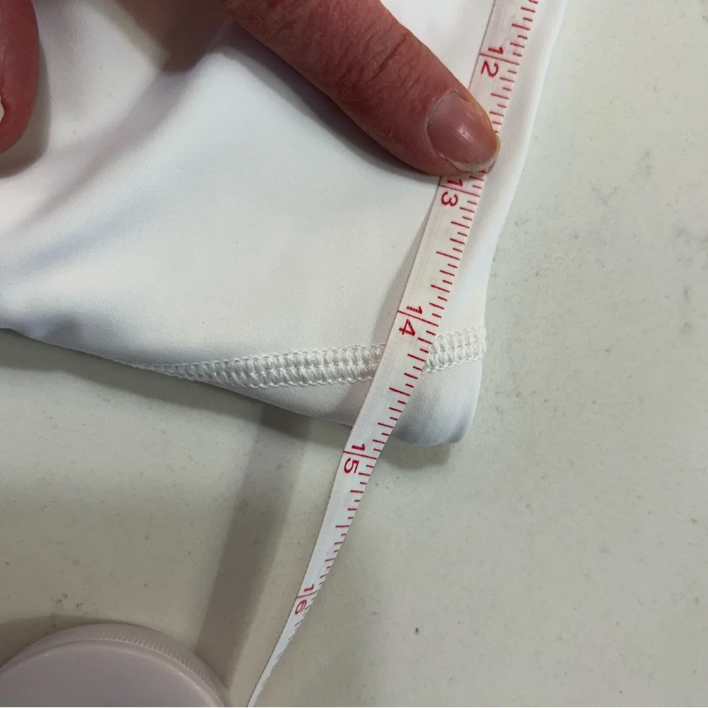 Athleta White women’s pacesetter leggings size large - Picture 7 of 8